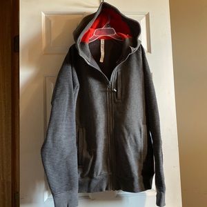 Lululemon grey zip hoodie